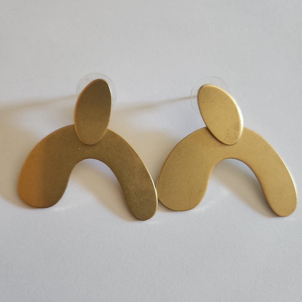 MADEWELL ABSTRACT EARRINGS - Picture 3 of 3